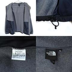 【未使用】ノースフェイス デナリフーディ XL ミックスグレー NA72452 メンズ THE NORTH FACE フリース ジャケット  2025秋冬モデルの画像