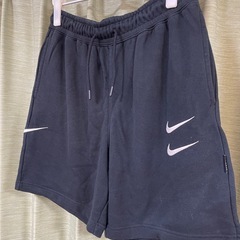 NIKE ナイキ　ハーフパンツ ショートパンツ スウェット ショーツ ブラック サイズL ハーフパンツ NIKE ナイキ　黒の画像