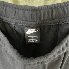 NIKE ナイキ　ハーフパンツ ショートパンツ スウェット ショーツ ブラック サイズL ハーフパンツ NIKE ナイキ　黒の画像