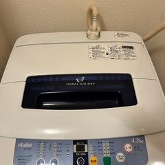 Haier洗濯機4.2kg　　 の画像