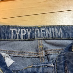 TYPY DENIM ストレートデニム ブルーの画像