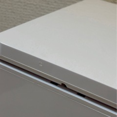 オーエ トイレ 収納 ペダル式 角型 BOX ゴミ箱 サニタリーボックス 白の画像
