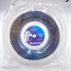 【未使用】トアルソン ポリグランデ プロフォーカス 125 POLY GRANDE Profocus 硬式 テニス ストリング ガット 240m ロール ネイビー 74425123 TOALSON 1.25mmの画像