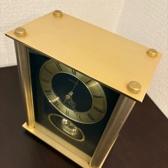 シチズン 高級置き時計　回転振り子　ゴールド　アナログ CITIZENの画像