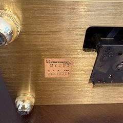 シチズン 高級置き時計　回転振り子　ゴールド　アナログ CITIZENの画像