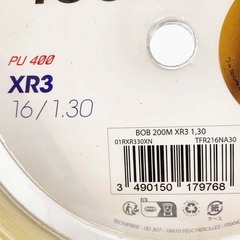 【未使用】テクニファイバー Tecnifibre XR3 1.30 硬式 テニス ストリング ガット BOB 200m ロール ナチュラル 01RXR330XN 1.30mmの画像
