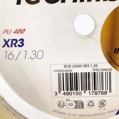【未使用】テクニファイバー Tecnifibre XR3 1.30 硬式 テニス ストリング ガット BOB 200m ロール ナチュラル 01RXR330XN 1.30mmの画像