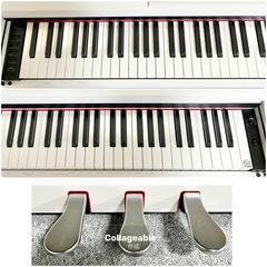 【ほぼ新品】EYS 電子ピアノ EDP01W【無料配送可能】の画像