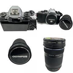186000 現状品 OLYMPUS オリンパス ミラーレス　一眼カメラ  40-150mm 80PF01180  ブラック OM-D E-M10 [0000000001929]の画像