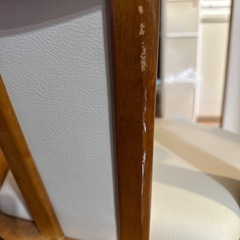 回転式木目調ダイニングチェア4脚セットの画像