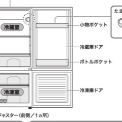 冷凍・冷蔵庫　ニトリ　NTR-106Lの画像