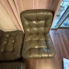 本革　レザーソファの画像