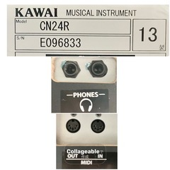 【美品】KAWAI 電子ピアノ CN24R 【無料配送可能】の画像