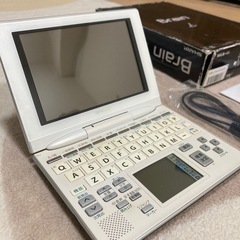 SHARP Brain カラー電子辞書　ホワイトの画像