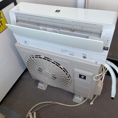 SHARP 200V 18畳用 エアコン プラズマクラスター25000 省エネの画像