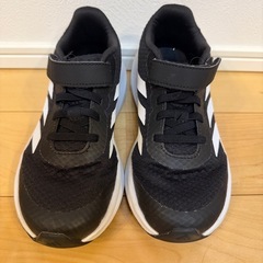 adidas アディダス キッズ ジュニア スニーカー　19.5cmの画像