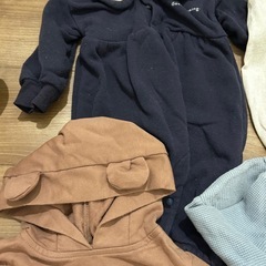 70サイズ　ベビー服　冬物の画像