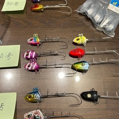 釣り　テンヤタチウオ各種　おもり の画像