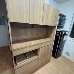 食器棚 収納棚 大きめの収納  lowyaLOWYAの画像