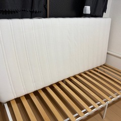 IKEAシングルベッド マットレスセットの画像