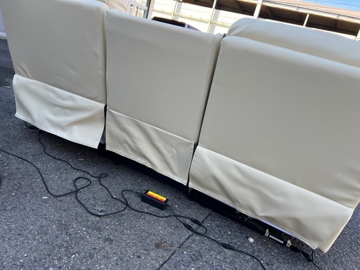 ニトリ 電動ソファ ３人掛け やや汚れあり