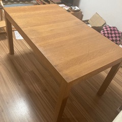 【IKEA】 木製テーブルの画像