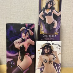 新品未開封　オーバーロード　アルベド　3体セット バニー　柄水着 メイドの画像
