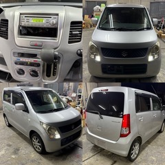 激安‼️ スズキ　ワゴンR 総額12万円！MH23S シルバー　車両代金のみでお引き取りください！の画像