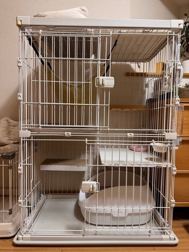 WOODY CAT CAGE ホワイト