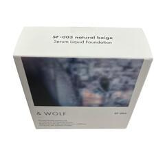 186000 新品未使用 &WOLF by Norganic セラムリキッドファンデーション セット ナチュラルベージュ003 レディース [0000000001940]の画像