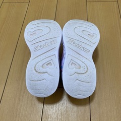 ［お話中］女児虹色シューズ（15センチ）の画像