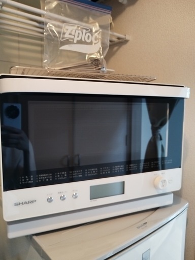 シャープ 過熱水蒸気 オーブンレンジ 26L RE-SS26B-W（2023製）