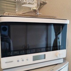 シャープ 過熱水蒸気 オーブンレンジ 26L RE-SS26B-W（2023製）の画像
