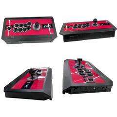 186000 現状品 HORI ホリ プレステ４ リアルアーケード Pro.V 隼  PS4-015  レッド [0000000001941]の画像