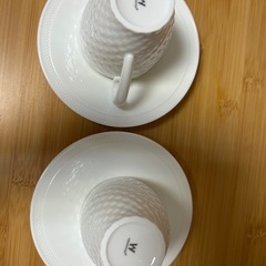 新品未使用✨ ウエッジウッド　エスプレッソカップ＆ソーサーセットの画像