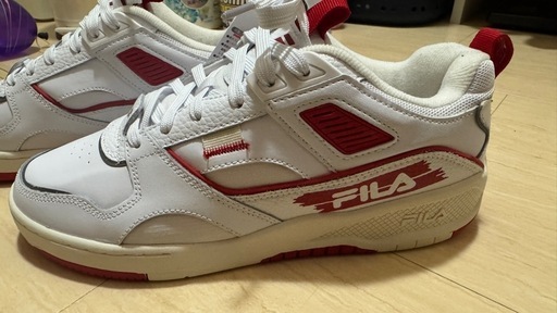 FILA スニーカー CORDA White Fila Red Gardenia