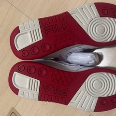 FILA スニーカー CORDA White Fila Red Gardeniaの画像