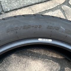 DUNLOP オンロードタイヤ 130/90-16 チューブタイプ　ダンロップの画像