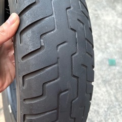 DUNLOP オンロードタイヤ 130/90-16 チューブタイプ　ダンロップの画像