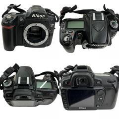 186000 現状品 Nikon ニコン 一眼レフカメラカメラ　SIGMAレンズ D80  ブラック [0000000001949]の画像