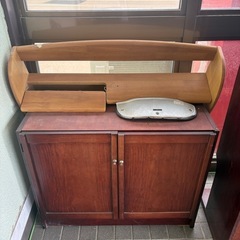木製戸棚の画像