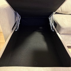 ニトリのソファベッド、COUCH SOFABED NOARK2 N-SHIELD FABRIC BEの画像