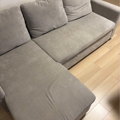 ニトリのソファベッド、COUCH SOFABED NOARK2 N-SHIELD FABRIC BEの画像
