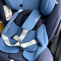 【美品】Lottas Murphy O+123 チャイルドシート 360° 回転式 0か月~12歳頃(0-36kg) ISOFIX・シートベルト固定両対応(ブルー)の画像