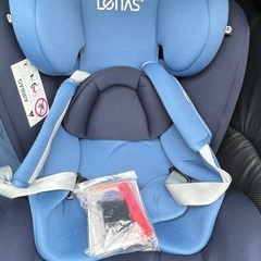 【美品】Lottas Murphy O+123 チャイルドシート 360° 回転式 0か月~12歳頃(0-36kg) ISOFIX・シートベルト固定両対応(ブルー)の画像