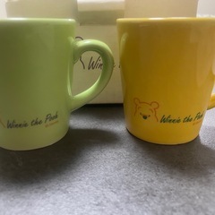 コップ3 プーさん2花1の画像
