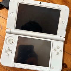 Nintendo 3DS LL ピンク 充電 拡張スライドパット付 モンハンXXの画像