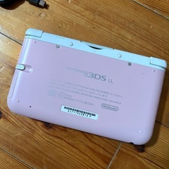 Nintendo 3DS LL ピンク 充電 拡張スライドパット付 モンハンXXの画像