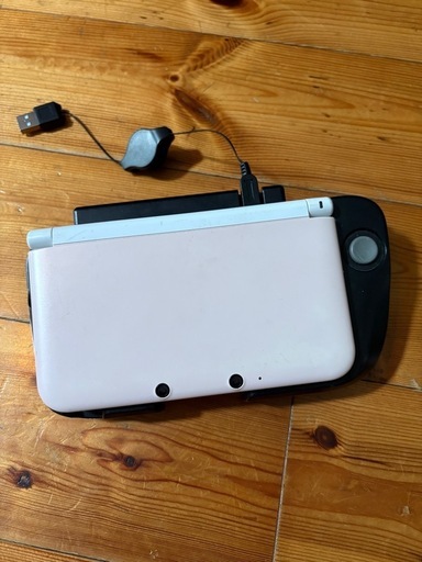 Nintendo 3DS LL ピンク 充電 拡張スライドパット付 モンハンXX