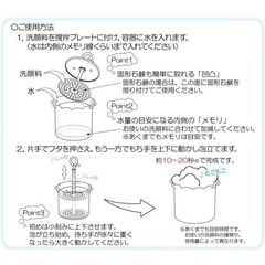 【新品】鳥越樹脂工業 フェイスクレンジングフォーマー ホワイト ＜洗顔泡立て器＞の画像